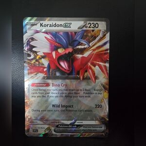 Koraidon EX Jumbo Promo Pokémon Trading Card
